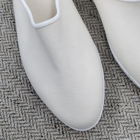 Vintage Canvas Keds 80s 90s Slides Flats Mules - Picture 2 of 7